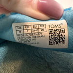 Toms Mules 'ALPARGATA MALLOW SLIDE' in Light Blue terry cloth Photo 7