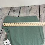 belle du jour  Green Cropped Long Sleeve fuzzy sweater size Small Photo 10