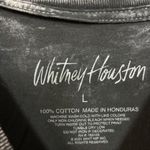 Whitney Houston Collage black tee size large Photo 3