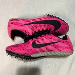 Nike  Pink and Black Athletic Shoes with Speckled Design Photo 3