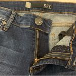 Kut From The Kloth Donna Crop Skinny Distressed Raw Hem Jeans Size 6 Photo 3