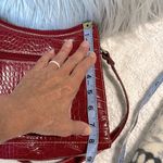 Villager Y2K  Liz Claiborne Red Alligator Croc Mock Purse Photo 14