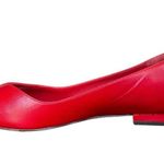 Tory Burch Red Triangle Pointed Flat Photo 8