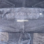 American Eagle Women’s Sz 2 Curvy Hi Rise Shortie Shorts in Black Photo 1