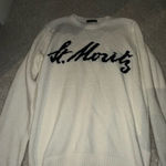 Brandy Melville  Cream Crewneck Sweater Photo 0
