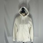 Under Armour Charged Cotton Storm Women’s Full Zip Hoodie w/Fleece Lining White Size M Photo 2