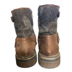 White Mountain Boots Womens Size 9 Brown Carlin Ankle Buckle Zip Booties Casual Photo 4