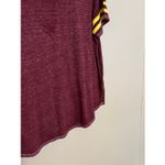 Maurice's  24/7 Maroon And Yellow T-Shirt Woman’s Size 0X Photo 4