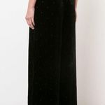 Ulla Johnson NEW NWT $550 Size 2 Maia Palazzo Silk Pants Velvet Black Dot print Photo 2