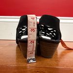 Paul Green  Women’s Trisha Slingback Peep Toe Sandals Heels Black Suede Size 10 Photo 10