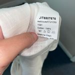 SheIn Emery Rose Batwing Sleeve Solid White Tee- Photo 3