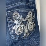 Elite Jeans Women's Denim Junior Size 5/6 Midi Stretch Medium Wash Y2K Wrinkled Photo 10