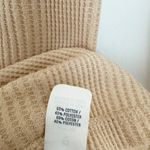 Aerie Heart Eyes Ribbed Waffle Henley Long Sleeve TShirt Blouse Tan Beige Top XS Photo 6