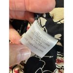 Laundry by Shelli Segal Laundry Shelli Segal Vintage Floral Midi Dress Ruffle V Neck Cap Sleeve Size 6 Photo 8