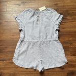 Universal Threads Universal Thread Women's Striped Short Sleeve Romper Size Medium NWT Photo 6