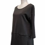 Soft Surroundings Soft Sorrounfings Gray Mini Dress Petite Medium Photo 2