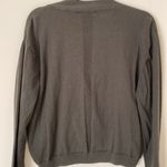 Crush Cashmere green cotton cashmere blend cardigan sweater M Size M Photo 3