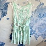 Sugar Lips  Savannah Scarf Sleeveless Sundress Mint/White Photo 2