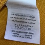 Madewell  Yellow Sleeveless Ruffle Tiered Cross Back Square Neck Tank Top Size S Photo 3