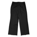St. John Women's Size 6 Diana Straight Leg Crepe Marocain Black Pants Career Photo 9