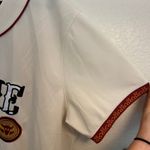 Disney Pixar x BoxLunch Toy Story Jessie Baseball Jersey Cream Red Trim 4X Photo 6