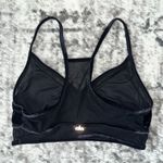 Alo Yoga  Lux Velour Velvet Mesh Bra Photo 0