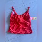 Maidenform  red Tankini Swim Top Size 38C summer pool cruise Photo 13