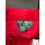 Ralph Lauren Lauren Jeans Co Petite 6P Red Corduroy Pants Photo 5
