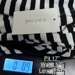 Cache zebra look dress size Small stretchy side ruched NEW Photo 6