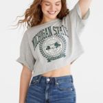 Aeropostale  Michigan State Spartans MSU Crop Top Photo 3