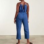 Everlane 100% Linen Shoestring Jumpsuit Size Medium Photo 1