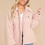 Red Dress Boutique Pink Corduroy Jacket Photo 0