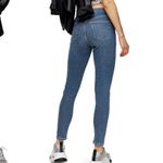Topshop  moto Leigh blue skinny distressed jeans! Photo 1