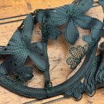 Victoria's Secret green floral‎ thin lace embroidered bra 34B insanely gorgeous Size undefined Photo 5