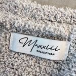 Maxxiii Collection Gray Long Knit Oversized Cardigan Sweater Size XL Photo 6