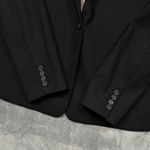 EUC J.Crew Regent Black Wool Blend Blazer Women's Size 16T Tall Black Photo 4