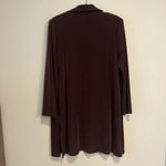 Coldwater Creek Separates Midi Dress Tunic Jacket Set Slinky Brown Petite 14 Photo 5