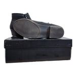 London Fog  Black Faux Leather Buckle Ankle Booties Women’s Size 8.5M Photo 5