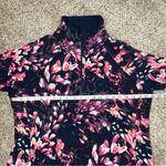 Columbia  Glacial IV Print Half Zip Pullover Dark Nocturnal Dotty Floral XL Photo 6