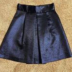 ZARA  Women's Navy and Blue Skirt
Size S, Like new condition Photo 0