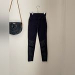 Alo Yoga Alo Black Moto Leggings Photo 2