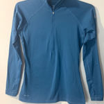 Nike ✨  Pro Dri-FIT Half Zip Athletic Top | Blue | Size M Photo 0