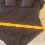 Swimsuits For All STUDDED TRAPEZE SWIM DRESS swimsuit plus size 26 black gold Photo 3