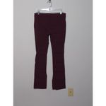 Adam Levine A.L.C. Javier Split Hem Pants in Sangria – Size 8 – NWT Photo 7