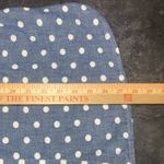 Tommy Hilfiger  Sleeveless Blouse Women's Size XL Blue Polka Dots Button Front Photo 4