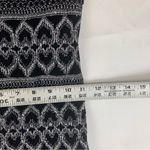 Hugo Buscati size small knit heart Black white vintage mini dress off shoulder y Photo 7