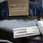 Madewell NEW High-Rise Slim Boyjean in Neal Wash: TENCEL™ Denim, 23 Photo 11