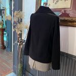 Ralph Lauren Lauren  Black & Winter Cream Quilted Fleece Jacket -Size XS 💛🎀 Photo 5