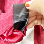 BLANK NYC Women's Red Leather Motorcycle Jacket Silent NYC XS NWT Photo 5