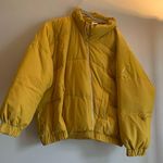 CAbi  Womens Puffer Size Large Coat Jacket Winter Snow Yellow Outerwear Clothing Photo 0